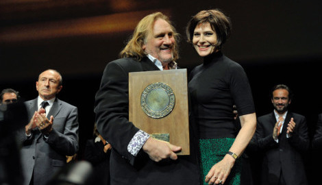Festival Lumière 2011 | Remise du Prix Lumière 2011 à Gérard Depardieu