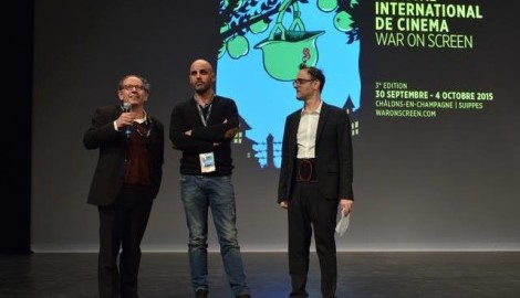 War on Screen 2015  : les programmateurs Olivier Broche, Hervé Bougon, Philippe Bachman